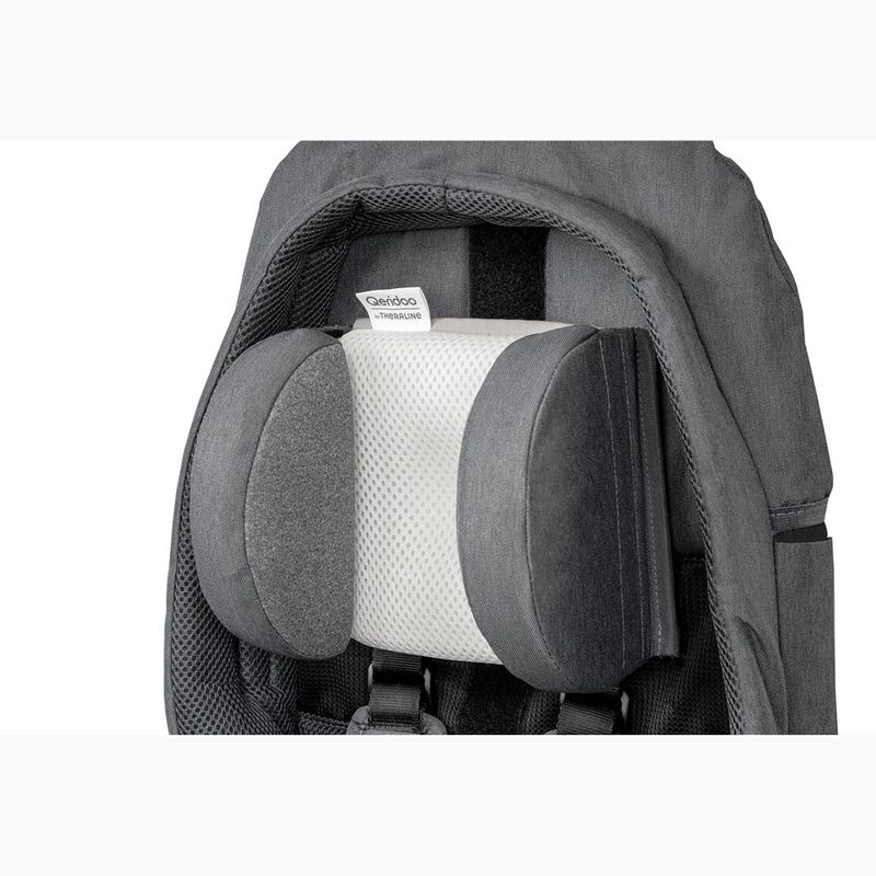 Ülés a kerékpár utánfutóhoz Qeridoo Baby Hammock LTD grey 4