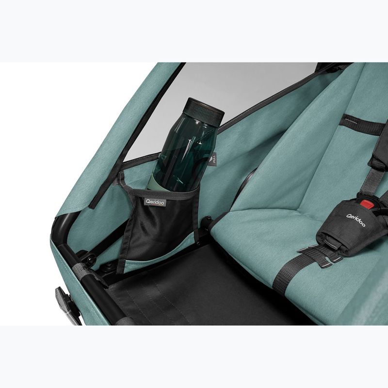 Kerékpár utánfutó Qeridoo Qupa 1 mineral blue 11