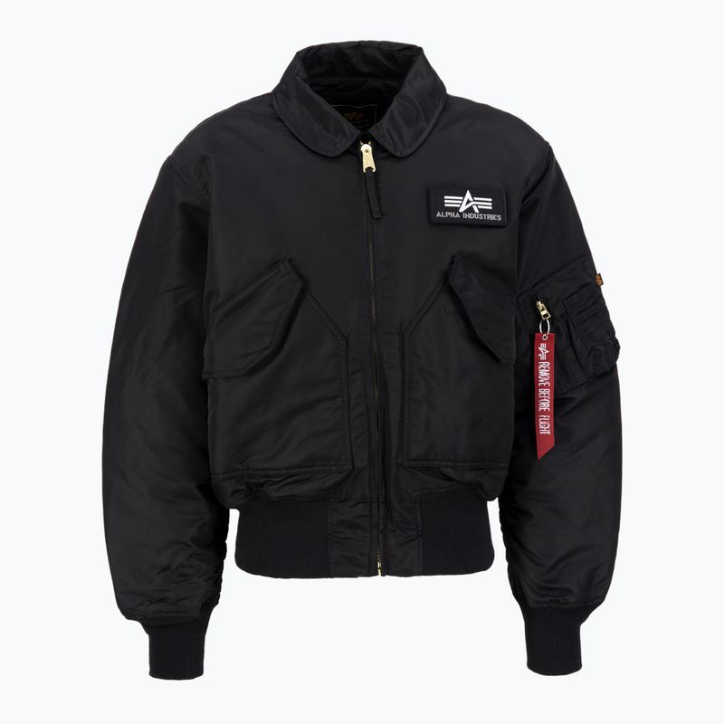 Alpha Industries CWU 45 Heritage fekete férfi kabát