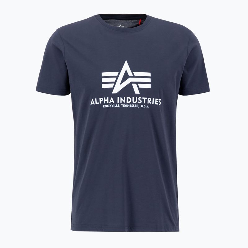 Férfi póló Alpha Industries Basic navy