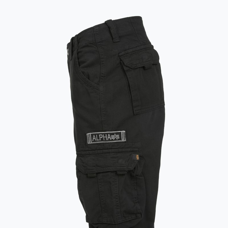 Alpha Industries férfi nadrág Jet black 4