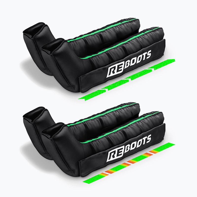 Lábszármandzsetták nyirokdrenázshoz REBOOTS Go Lite black/white/green 3