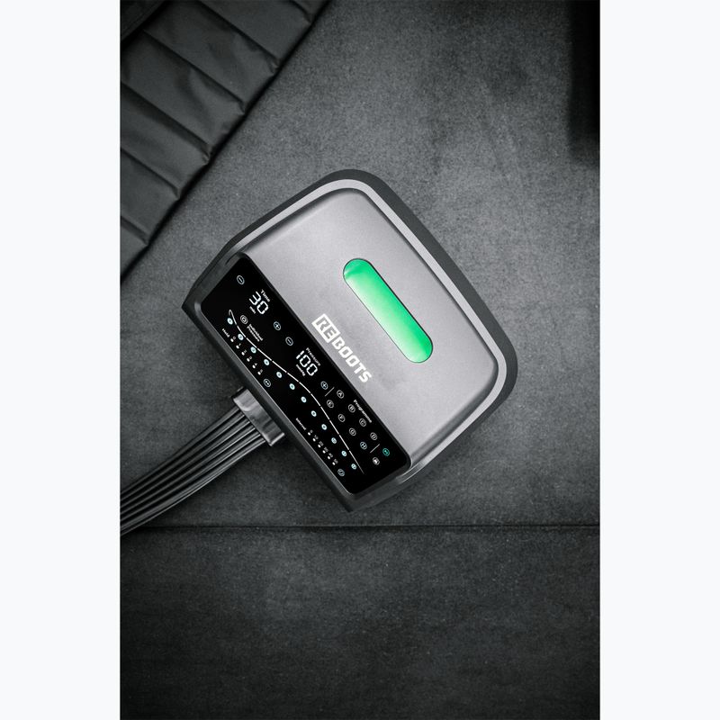 Lábszármandzsetták nyirokdrenázshoz REBOOTS One Pro Recovery Pants 2.0 2025 Edition black/white/green 7