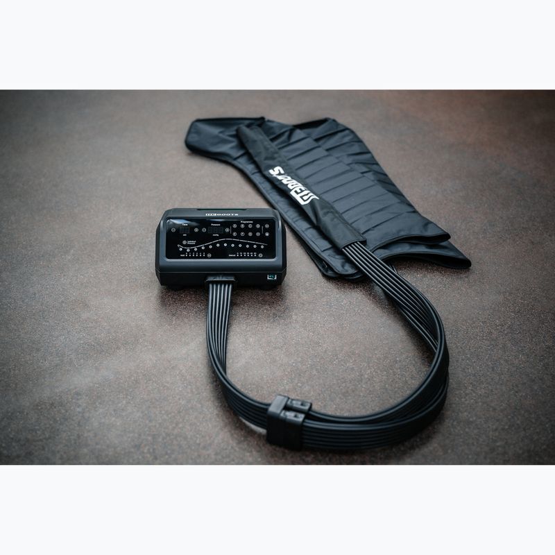 Lábszármandzsetták nyirokdrenázshoz REBOOTS One Pro Recovery Pants 2.0 2025 Edition black/white/green 8