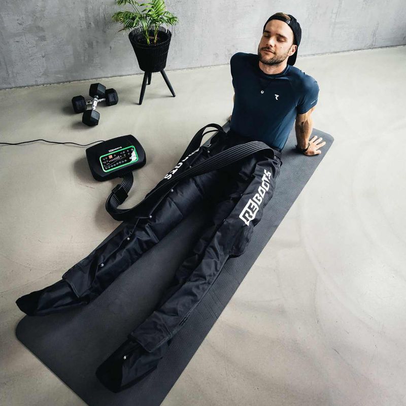 Lábszármandzsetták nyirokdrenázshoz REBOOTS One black/white/green 4