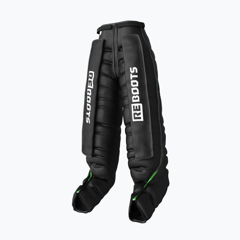 Lábszármandzsetták nyirokdrenázshoz REBOOTS Go Lite Recovery Pants 2.0 2025 Edition black/white/green 5