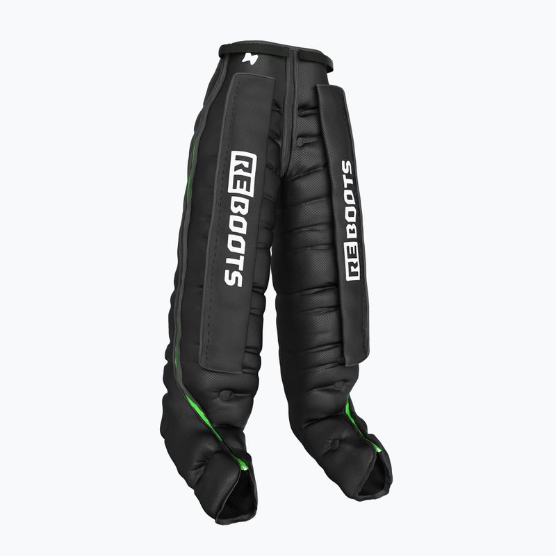 Lábszármandzsetták nyirokdrenázshoz REBOOTS Go Lite Recovery Pants 2.0 2025 Edition black/white/green 6