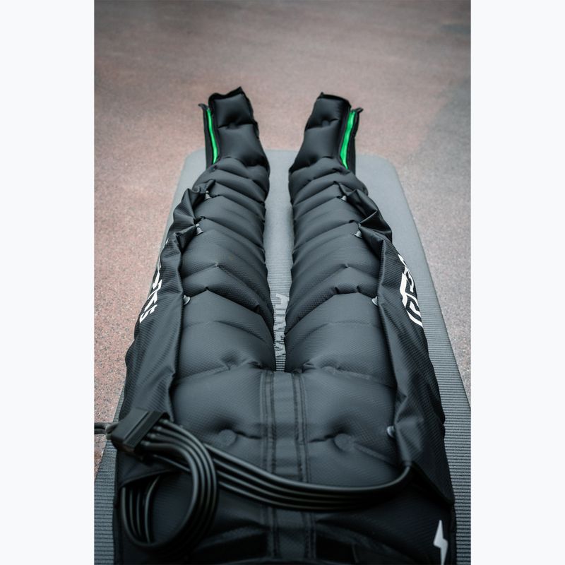 Lábszármandzsetták nyirokdrenázshoz REBOOTS Go Lite Recovery Pants 2.0 2025 Edition black/white/green 11