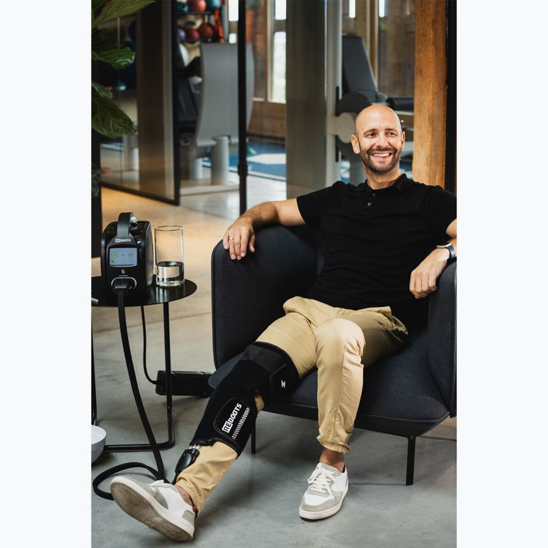 Krioterápiás mandzsetta kompresszióval REBOOTS Knee black 8