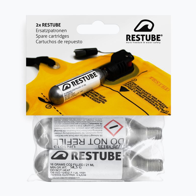 CO2 patron (2db 16g) a Restube patronokhoz MRA0004