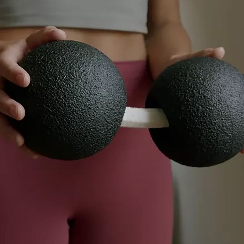 Dupla masszázslabda BLACKROLL Duoflex 12 black 6