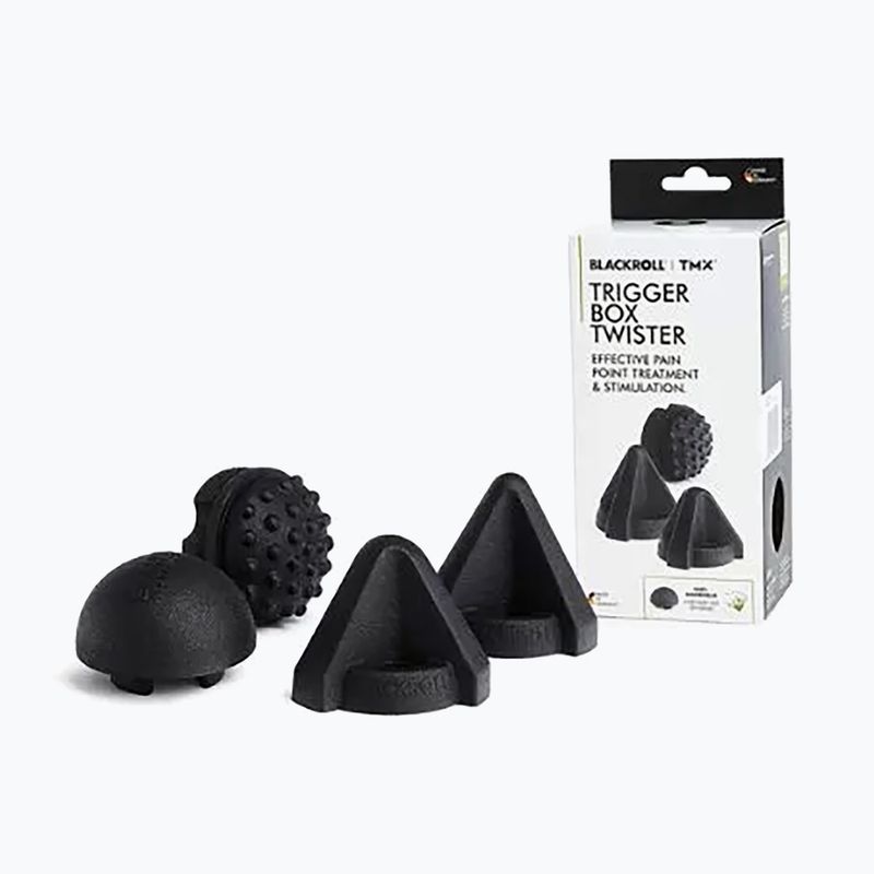 Masszázsfej készlet masszírozóhoz BLACKROLL Trigger Twister black 2