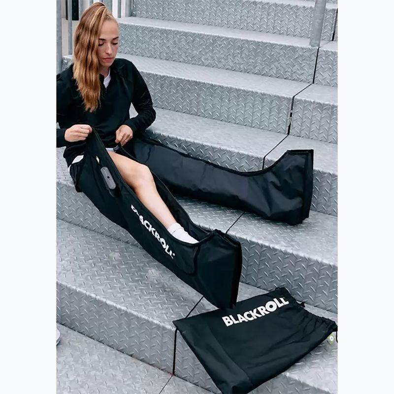 Hosszú regeneráló lábszármandzsetták BLACKROLL Compression Boots black 3