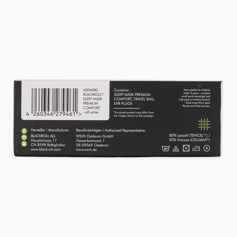 Szempánt BLACKROLL Premium Comfort Sleep off white 3