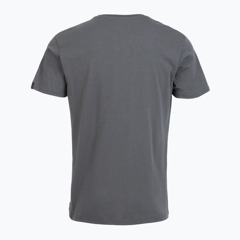 Alpha Industries férfi Basic szürke-fekete póló 6