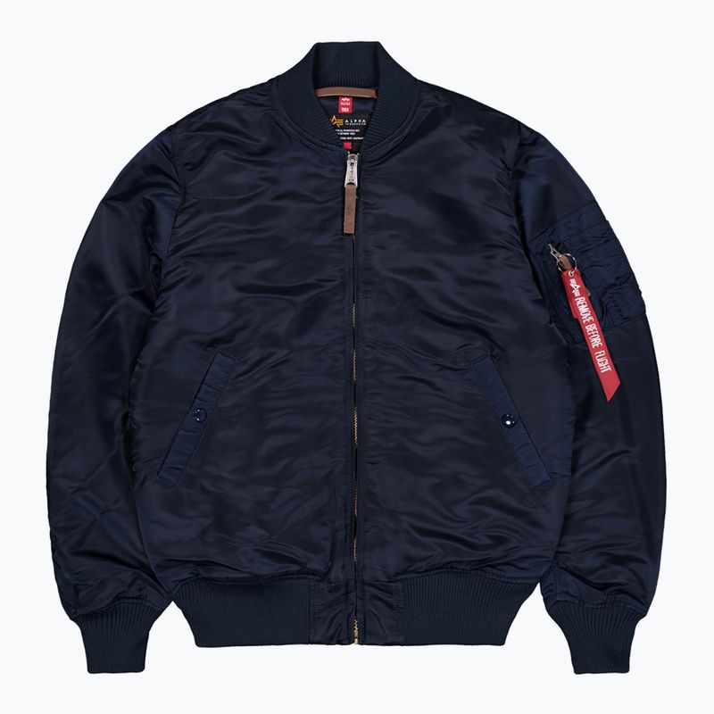 Alpha Industries férfi dzseki MA-1 VF 59 Long Vintage Fit rep.kék 5