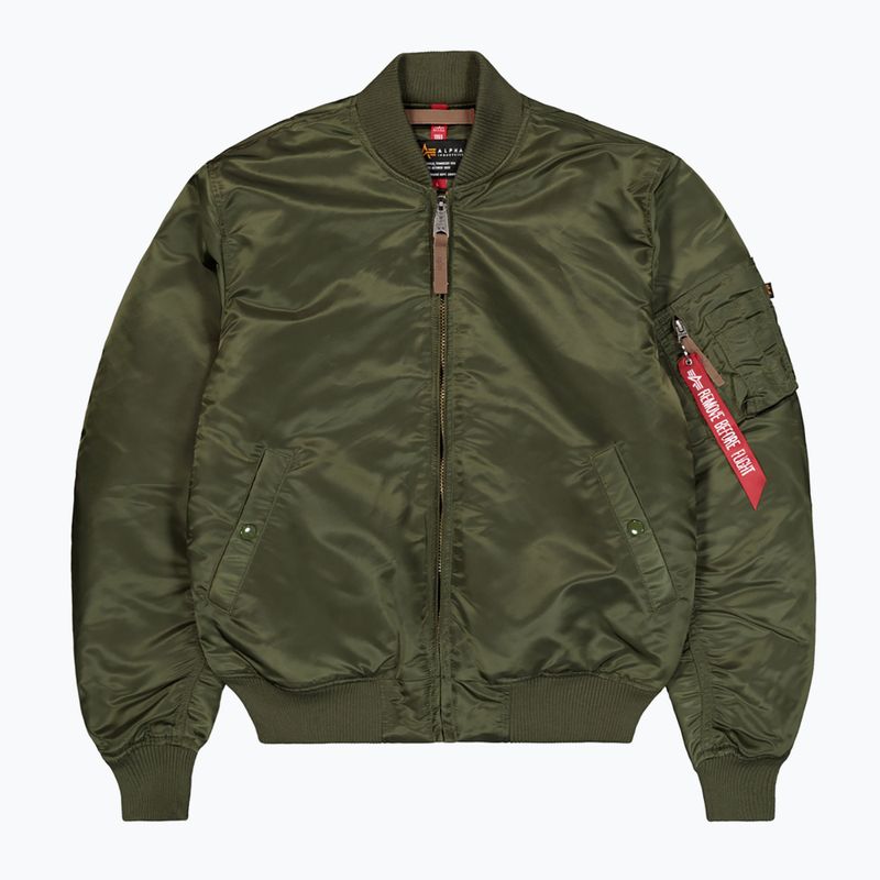 Alpha Industries MA-1 VF 59 Vintage Fit Bomber sötétzöld férfi kabát 6