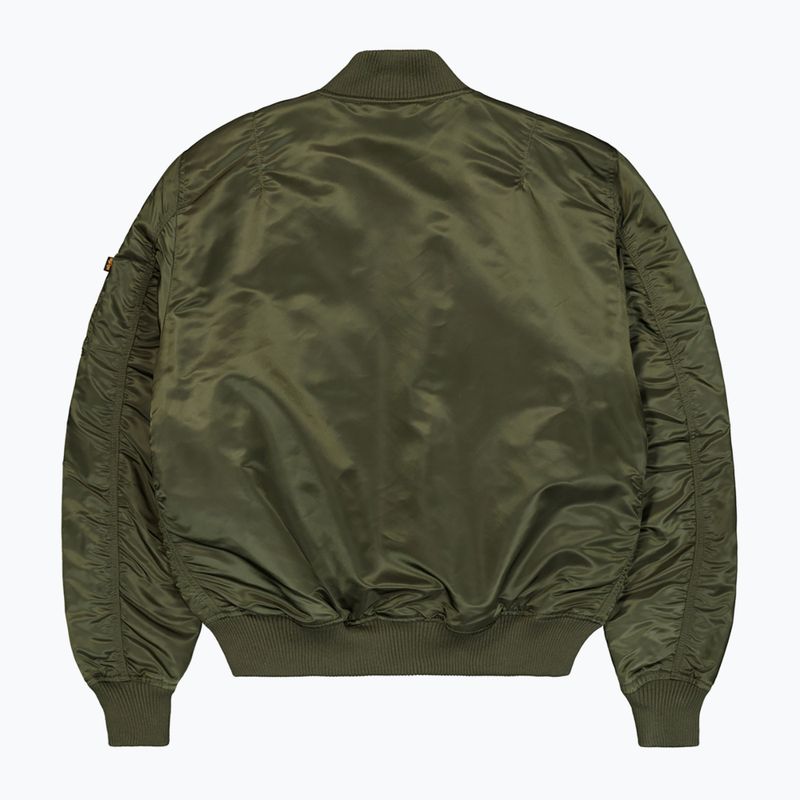 Alpha Industries MA-1 VF 59 Vintage Fit Bomber sötétzöld férfi kabát 7