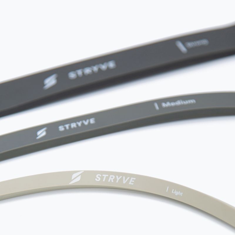 Ellenállás gumiszalag készlet STRYVE Power Band 3 pack blackgrey/beige 3