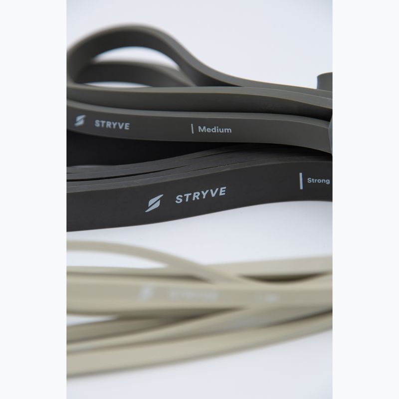 Ellenállás gumiszalag készlet STRYVE Power Band 3 pack blackgrey/beige 6