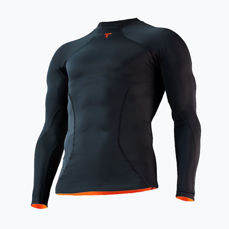 Férfi T1TAN kapus póló Anti Abrasion Shirt 2.0 fekete 201924