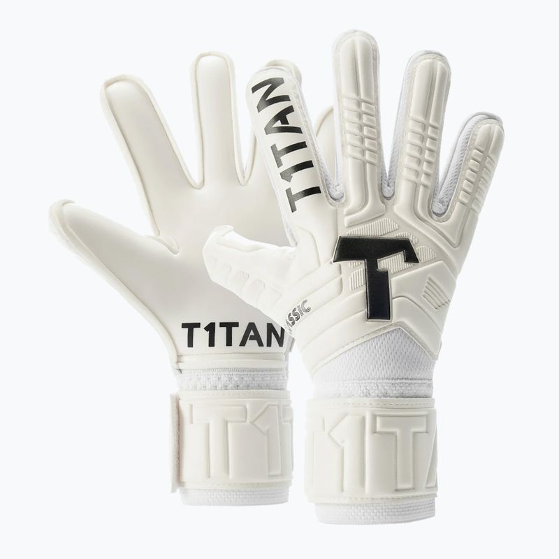 Gyerek kapuskesztyű T1TAN Classic 1.0 White-Out Junior FP white