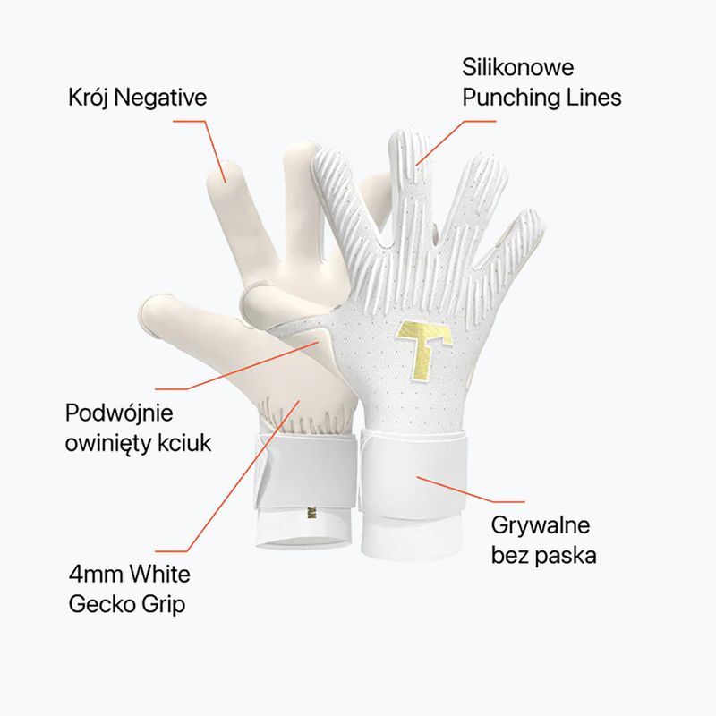 T1TAN Rebel 2.0 kapuskesztyű White-Out fehér 3