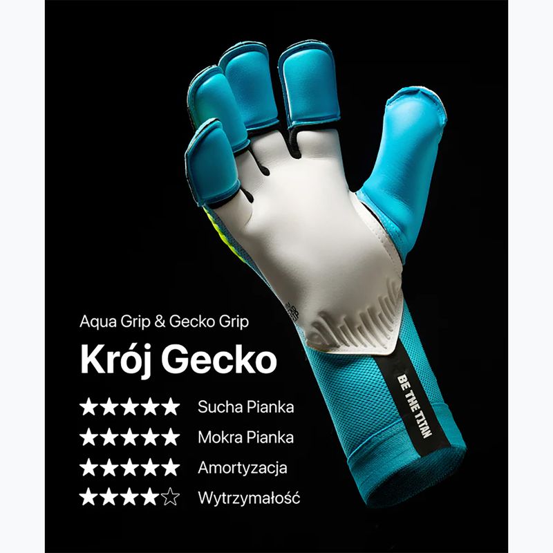 T1TAN Rebel 2.0 Sky Blue FP kék kapus kesztyű 4