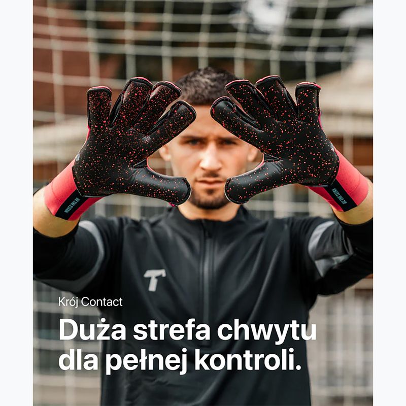 T1TAN Rebel 2.0 kapus kesztyű Solar Red 5