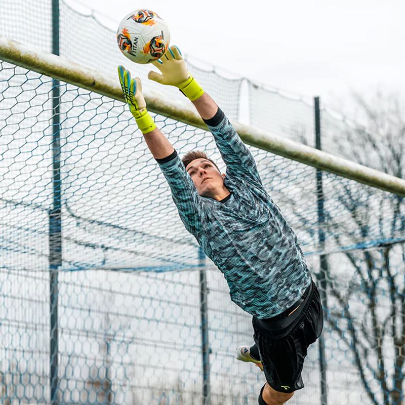 Kapus kesztyű T1TAN Fluo Beast 3.0 FP fluorescent yellow/white 5