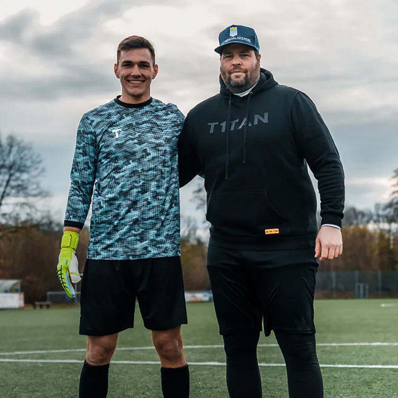 Kapus kesztyű T1TAN Fluo Beast 3.0 FP fluorescent yellow/white 6