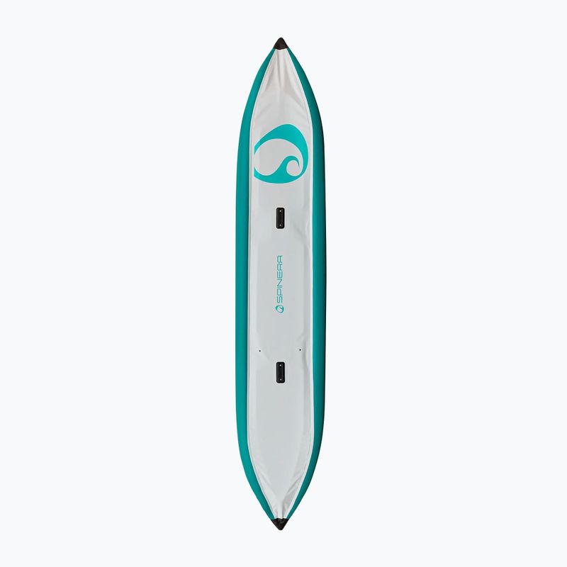 SPINERA Hybris 475 teal/fehér/szürke 3 személyes felfújható kajak 3
