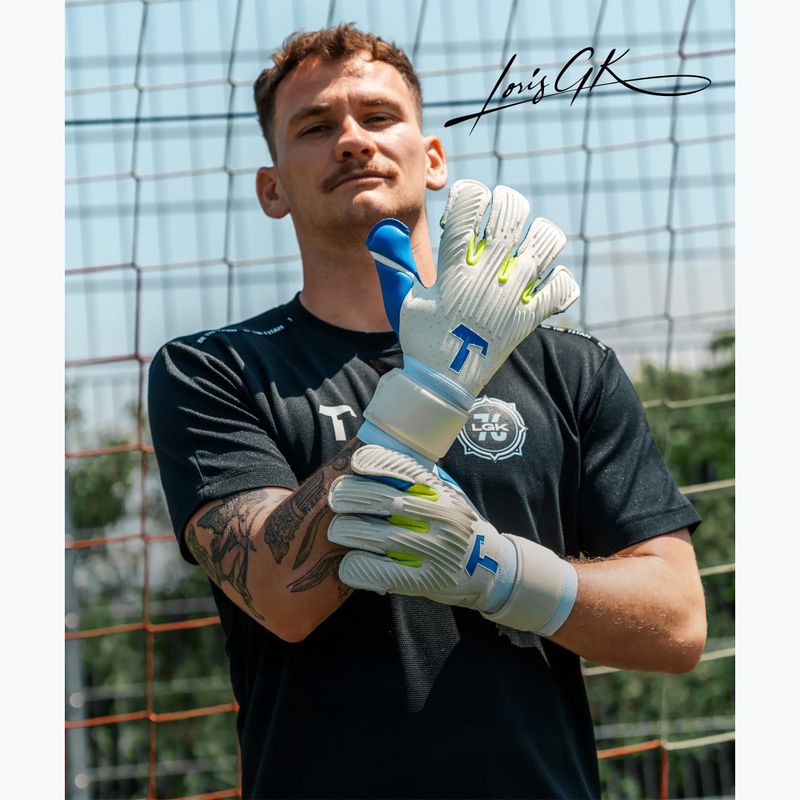 Kapuskesztyűk T1TAN Rebel 2.0 X LORIS_GK white/blue/yellow 4