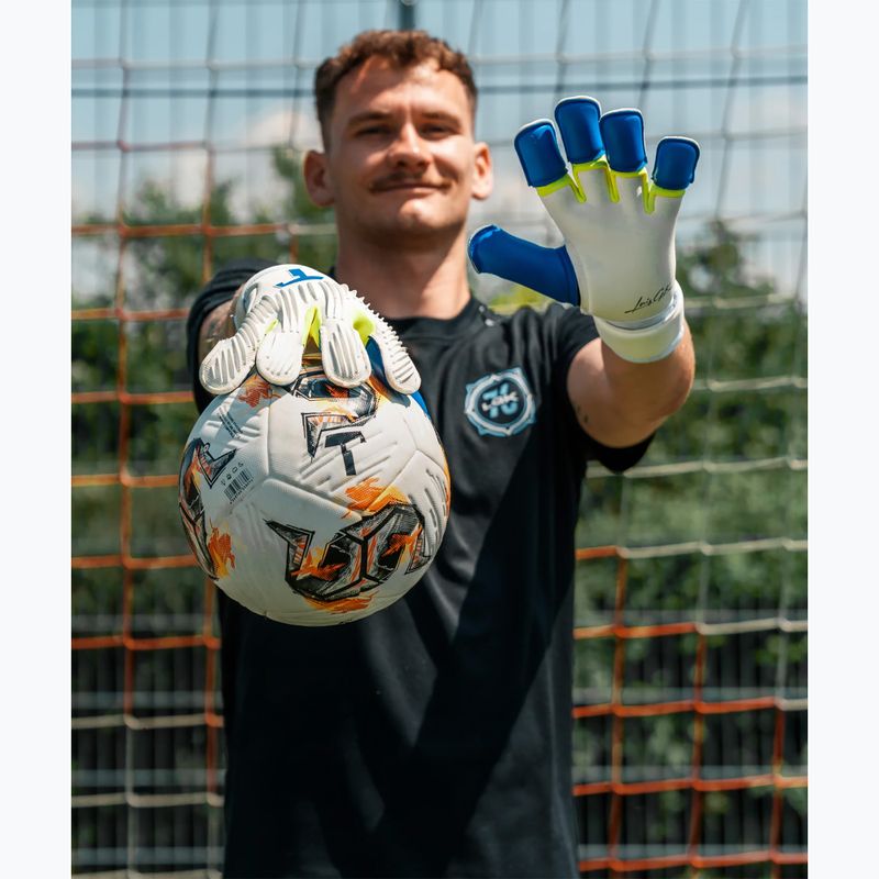 Kapuskesztyűk T1TAN Rebel 2.0 X LORIS_GK white/blue/yellow 5