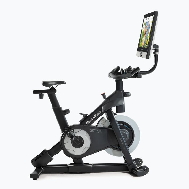 Nordictrack Commercial S27i fekete spinning kerékpár 2