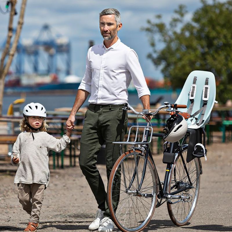 Hátsó kerékpárülés csomagtartóhoz URBAN IKI kék U-213907 10