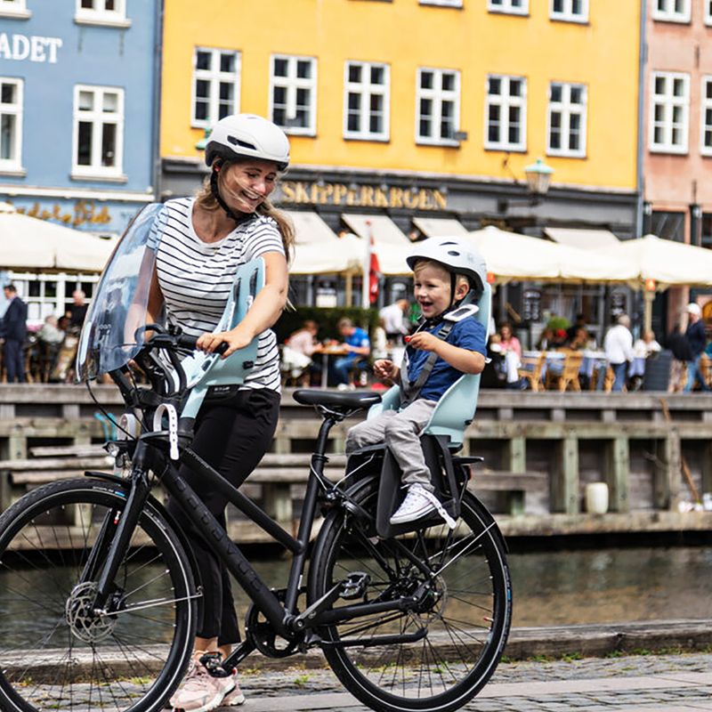 Hátsó kerékpárülés csomagtartóhoz URBAN IKI kék U-213907 11