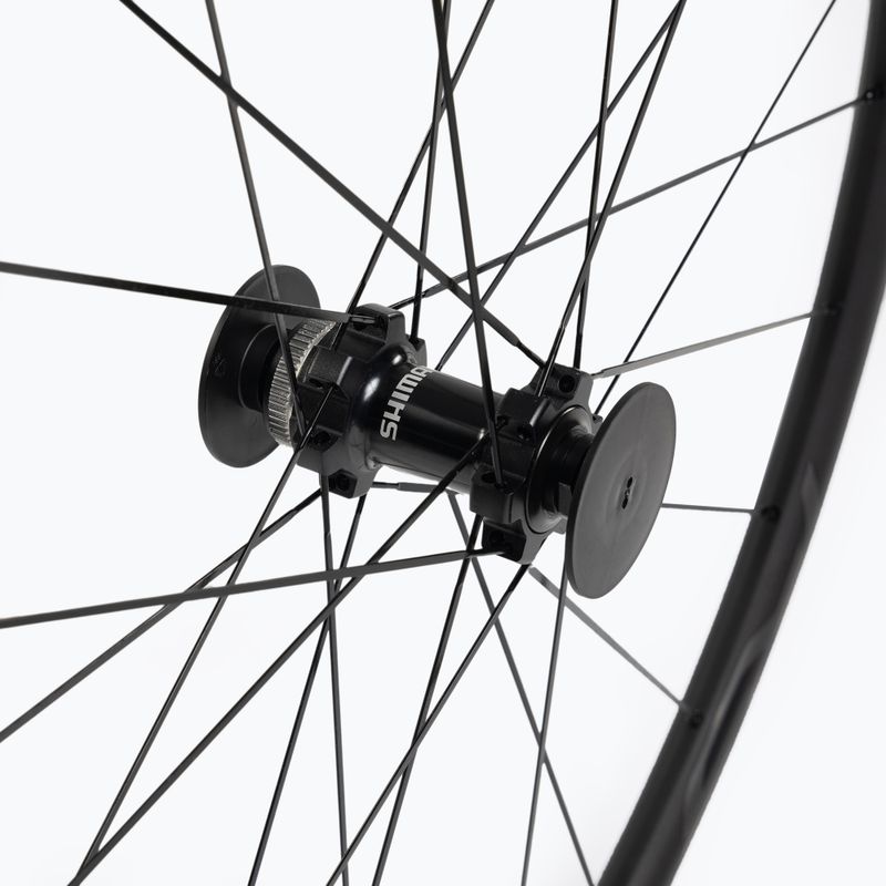 Shimano első kerékpár kerék WH-RS370-TL fekete 3