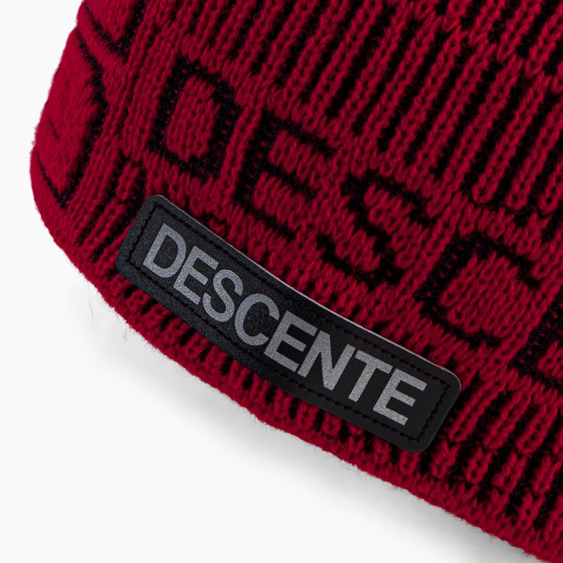 Férfi téli sapka Descente Summit 85 piros DWBUGC01 4