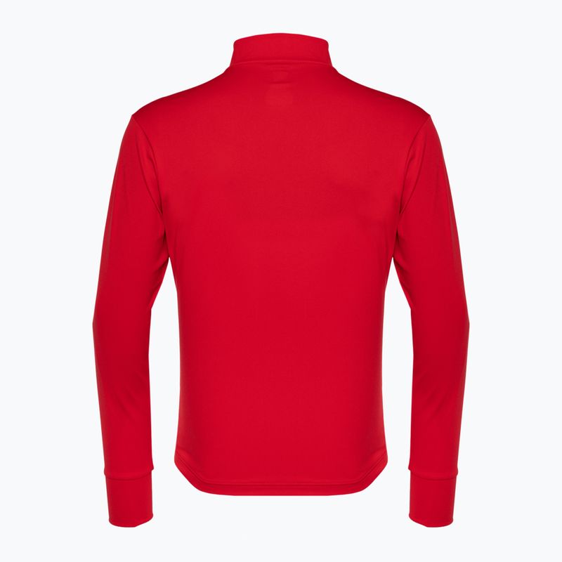 Férfi Descente sí pulóver Descente 1/4 Zip 85 piros DWMUGB28 2