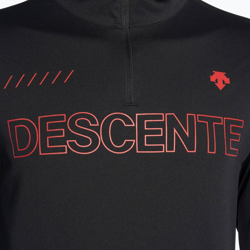 Férfi Descente sí pulóver Descente 1/4 Zip 93 fekete DWMUGB28 3
