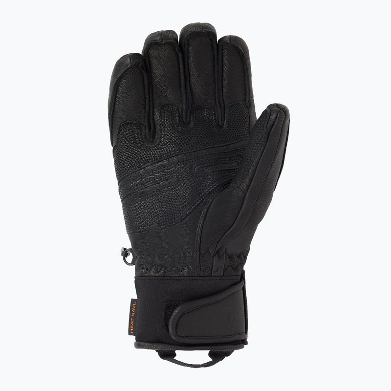 Férfi síkesztyűk Descente Leather black 3
