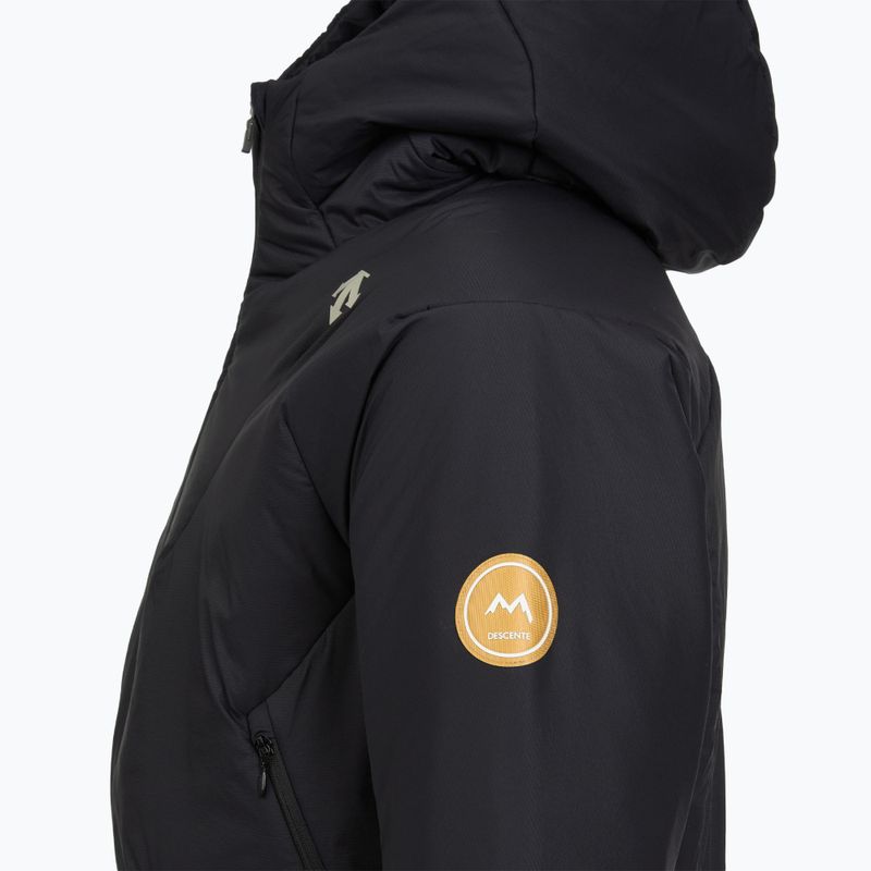 Férfi sídzseki Descente Light Insulation Hoodie dark gray 5