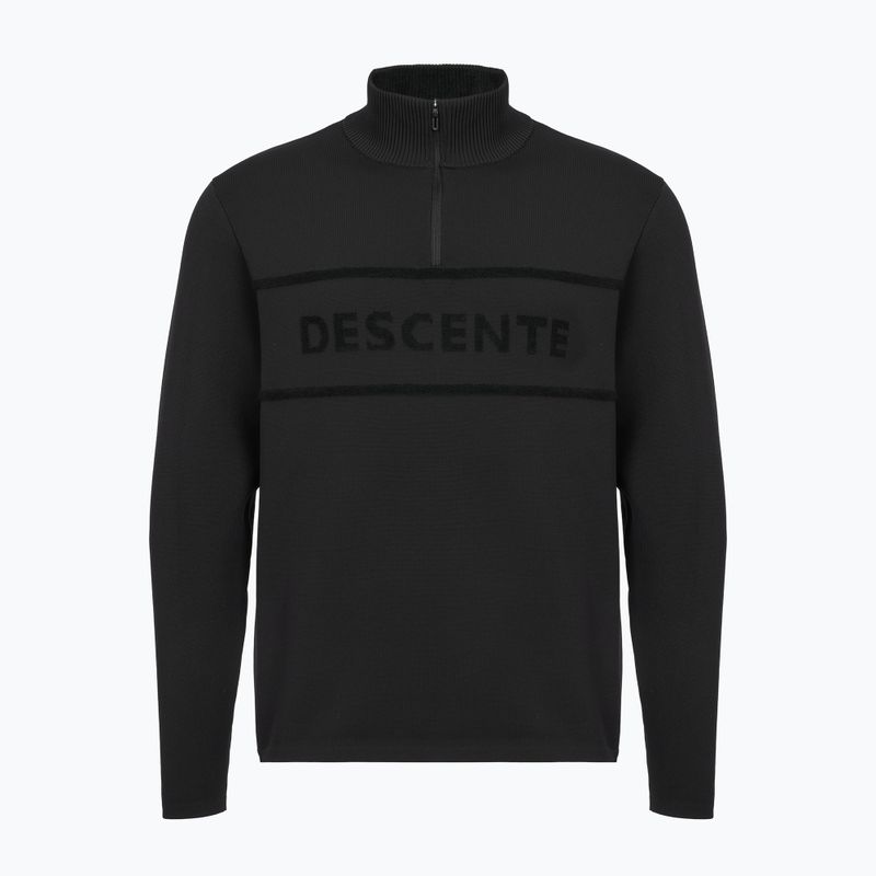 Pulóver Descente Half Zip Logo black