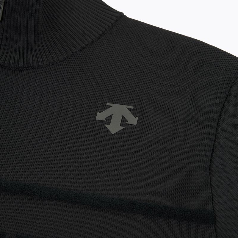 Pulóver Descente Half Zip Logo black 3