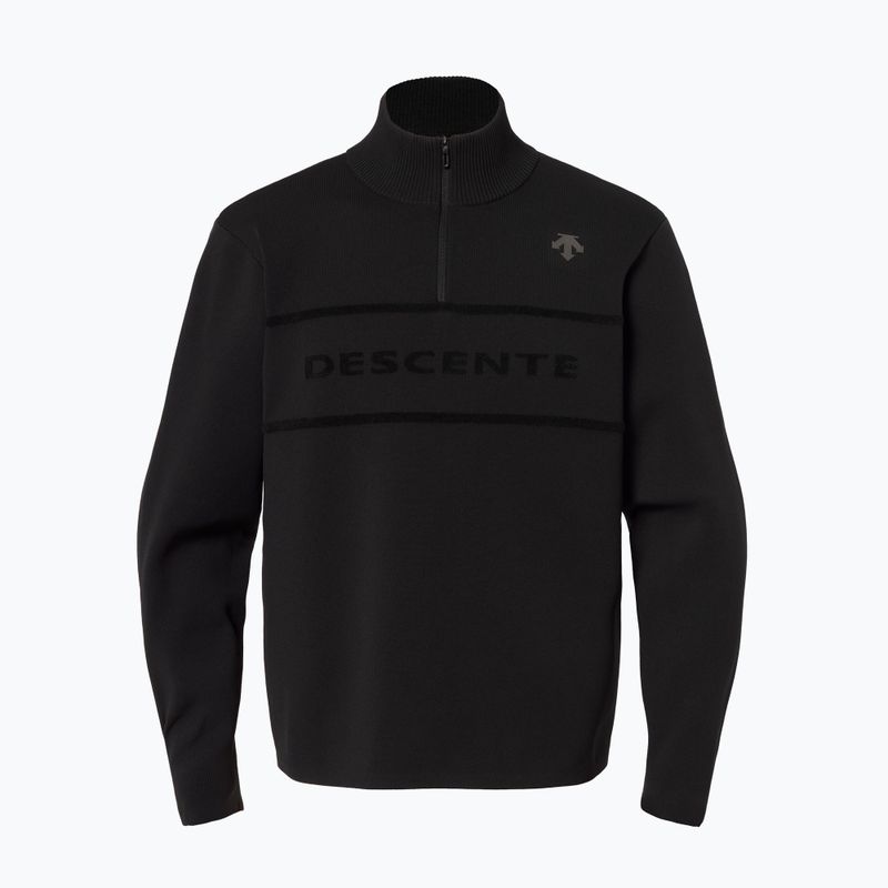 Pulóver Descente Half Zip Logo black