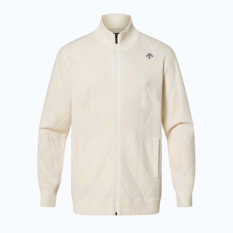 Pulóver Descente Full Zip super white