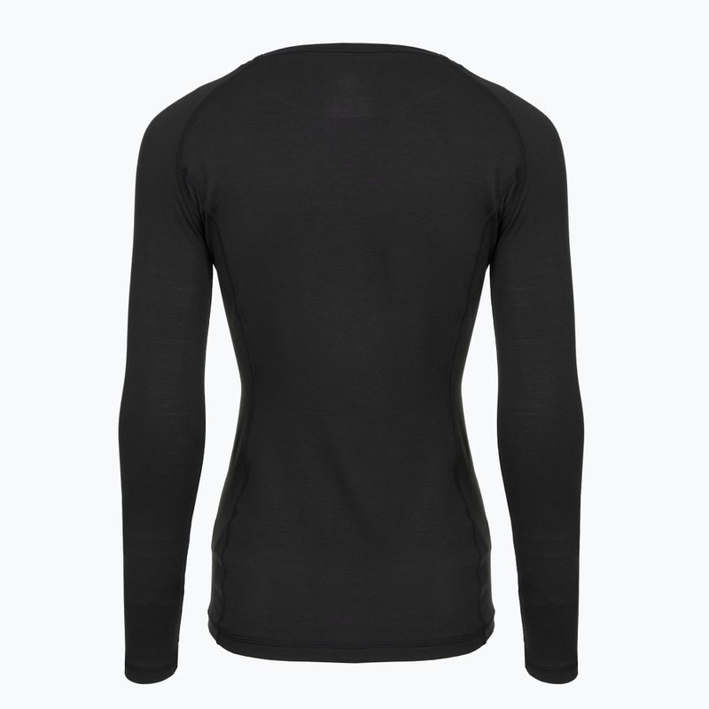 Női termoaktív pulóver Descente Base Layer black 2