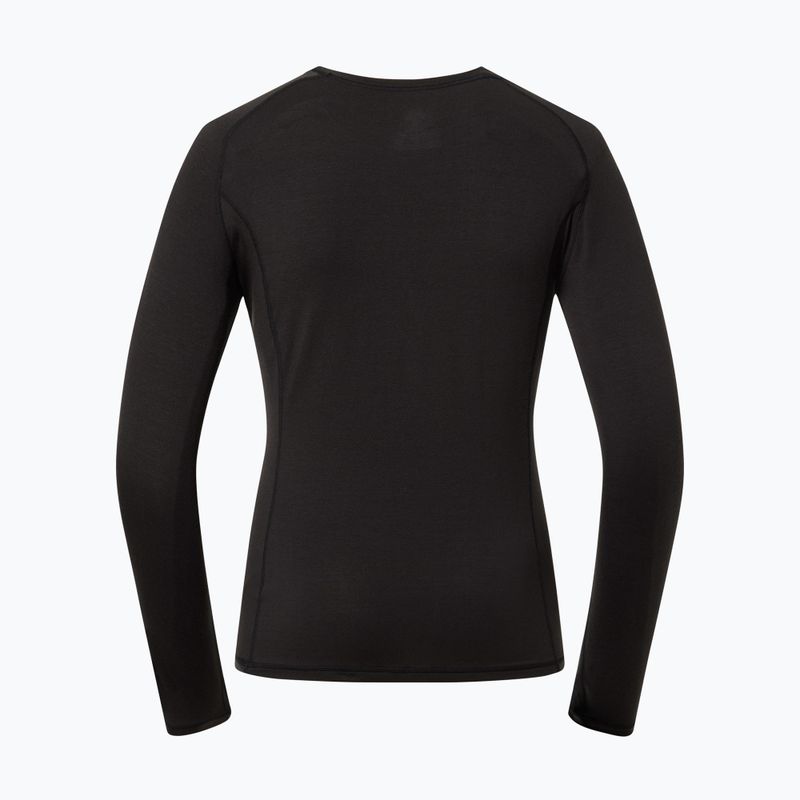 Női termikus hosszú ujjú felső Descente Base Layer black 2