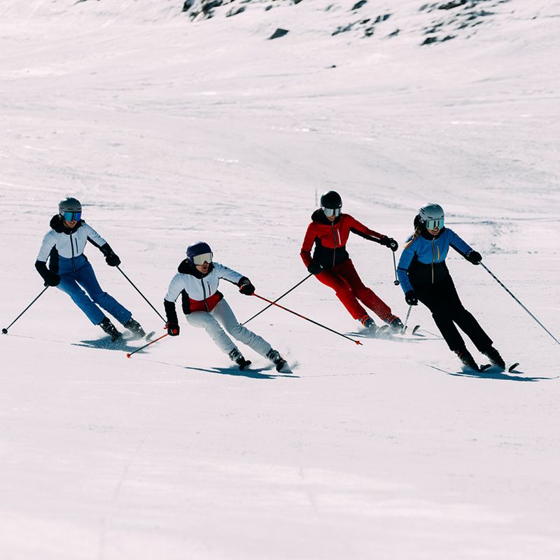 Női Sínadrág Descente Nina Insulated szuper fehér 14